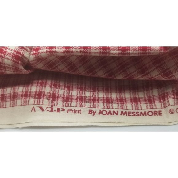 Patriotic Teddy Bear Panels Red Check Fabric Quilting Crafting Lot Americana - Picture 7 of 9